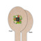 Herbs & Spices Wooden Food Pick - Oval - Single Sided - Front & Back