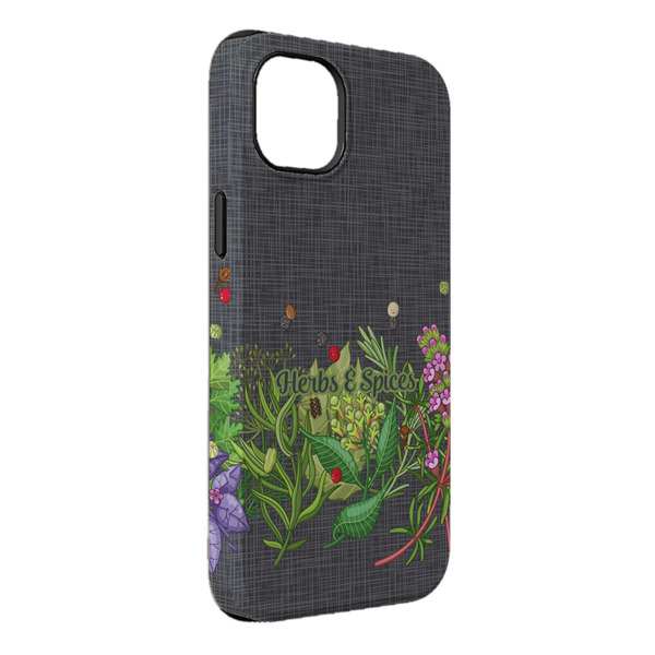 Custom Herbs & Spices iPhone Case - Rubber Lined - iPhone 14 Plus