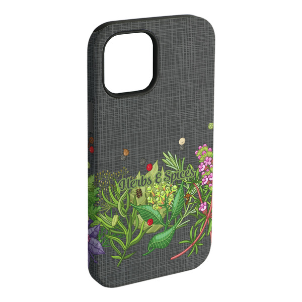 Custom Herbs & Spices iPhone Case - Rubber Lined - iPhone 15 Plus