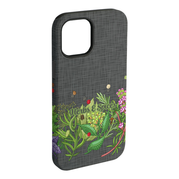 Custom Herbs & Spices iPhone Case - Rubber Lined - iPhone 15 Pro Max