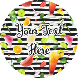 Cocktails Multipurpose Round Labels - 1" (Personalized)