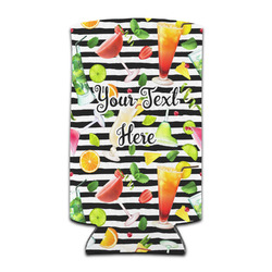 Cocktails Can Cooler (tall 12 oz) (Personalized)