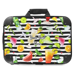 Cocktails Hard Shell Briefcase - 18" (Personalized)