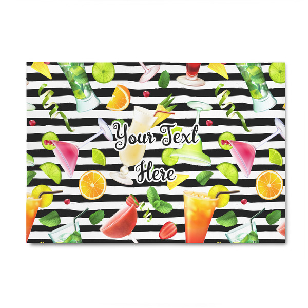 Custom Cocktails 4' x 6' Patio Rug (Personalized)