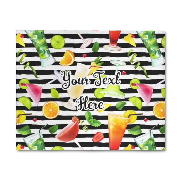 Custom Cocktails 8' x 10' Patio Rug (Personalized)