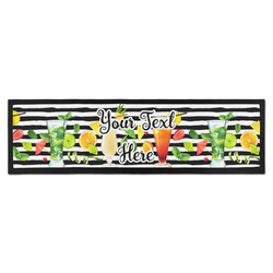 Cocktails Bar Mat - Large (Personalized)