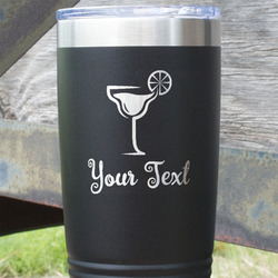 Cocktails 20 oz Stainless Steel Tumbler (Personalized)