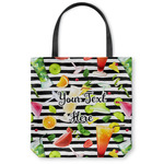 Cocktails Canvas Tote Bag (Personalized)