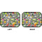 Cocktails Car Floor Mats (Back Seat) (Approval)