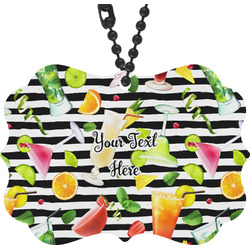 Cocktails Rear View Mirror Charm (Personalized)