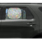 Cocktails Car Sun Shade Black - In Car Window