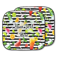 Cocktails Car Sun Shade - Two Piece (Personalized)