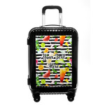 Cocktails Carry On Hard Shell Suitcase (Personalized)