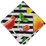 Cocktails Cloth Dinner Napkin - Single w/ Name or Text