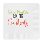 Cocktails Embossed Decorative Napkins