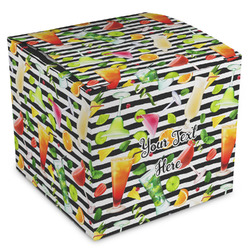Cocktails Cube Favor Gift Boxes (Personalized)