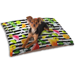 Cocktails Dog Bed - Small w/ Name or Text