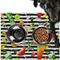 Cocktails Dog Food Mat - Large LIFESTYLE