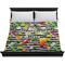 Cocktails Duvet Cover - King - On Bed - No Prop