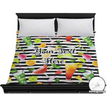 Cocktails Duvet Cover - King (Personalized)