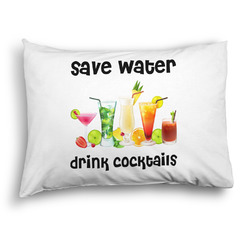 Cocktails Pillow Case - Standard - Graphic