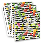 Cocktails 3 Ring Binder - Full Wrap (Personalized)