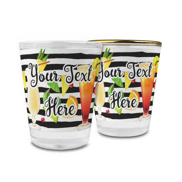 Custom Cocktails Glass Shot Glass - 1.5 oz (Personalized)