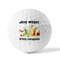 Cocktails Golf Balls - Generic - Set of 12 - FRONT