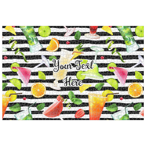 Custom Cocktails Jigsaw Puzzle - 1000-piece (Personalized)