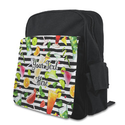 Cocktails Preschool Backpack (Personalized)