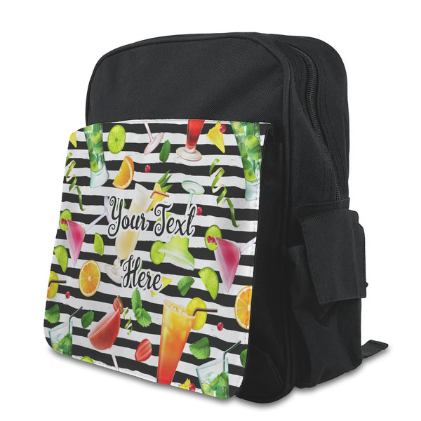 Custom Cocktails Preschool Backpack (Personalized)