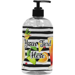 Cocktails Plastic Soap / Lotion Dispenser (Personalized)