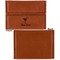 Cocktails Leather Business Card Holder Front Back Single Sided - Apvl