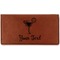 Cocktails Leather Checkbook Holder - Main