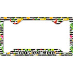 Cocktails License Plate Frame - Style C (Personalized)