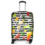 Cocktails Suitcase - 24" Medium - Checked (Personalized)