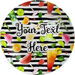 Cocktails Melamine Plate (Personalized)