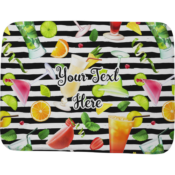 Custom Cocktails Memory Foam Bath Mat - 48"x36" (Personalized)