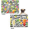 Cocktails Microfleece Dog Blanket - Regular - Front & Back