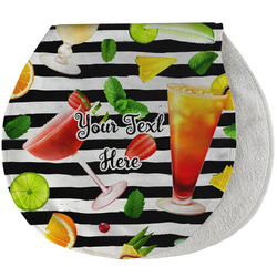 Cocktails Burp Pad - Velour w/ Name or Text