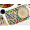 Cocktails Octagon Placemat - Single front (LIFESTYLE) Flatlay