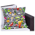 Cocktails Outdoor Pillow - 16" (Personalized)