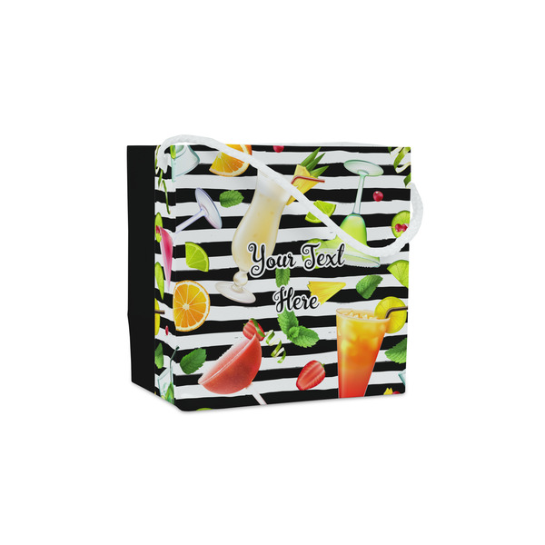 Custom Cocktails Party Favor Gift Bags - Matte (Personalized)