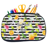 Cocktails Neoprene Pencil Case - Medium w/ Name or Text