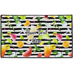 Cocktails Door Mat - 60"x36" (Personalized)