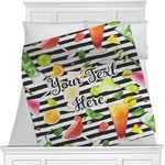Cocktails Minky Blanket (Personalized)