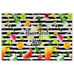 Cocktails Laminated Placemat w/ Name or Text