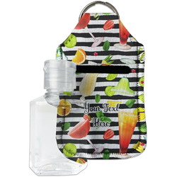 Cocktails Hand Sanitizer & Keychain Holder (Personalized)