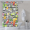 Cocktails Shower Curtain Lifestyle