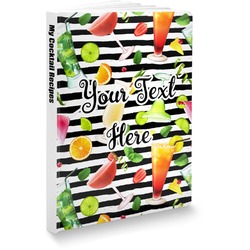 Cocktails Softbound Notebook - 5.75" x 8" (Personalized)